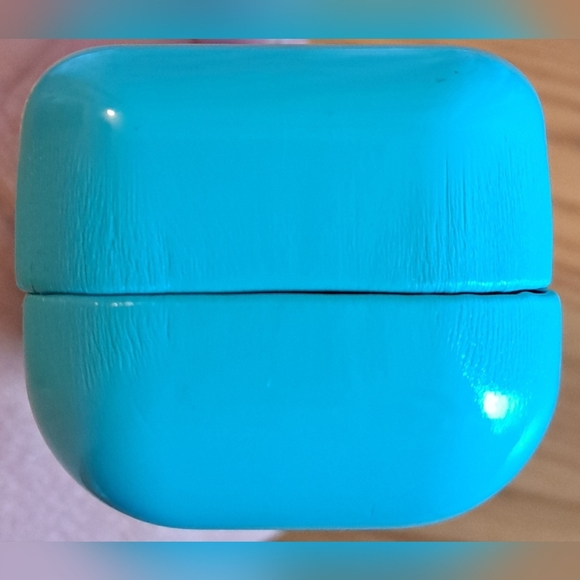 EUC Tiffany & Co. Blue Patent Sunglass Glasses Sunnies Hard Clamshell Case - Picture 6 of 9